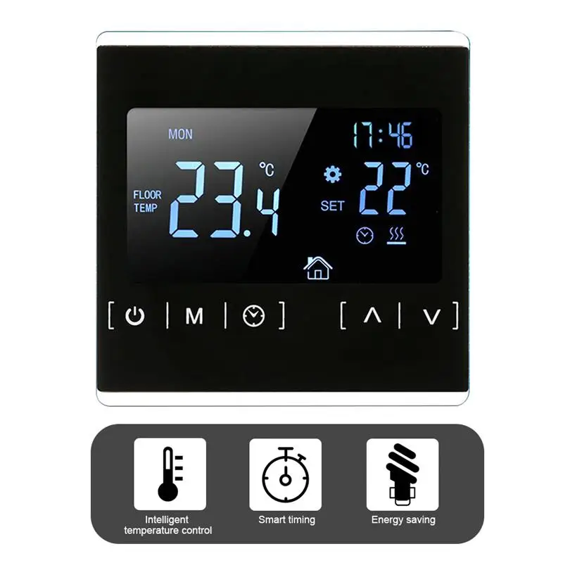 WiFi Smart Thermostat 240VLCD Touch Screen Temperature Controller boiler/warm floor Thermostats for Home thermostat for boiler
WiFi Smart Thermostat 240VLCD Touch Screen Temperature Controller boiler/warm floor Thermostats for Home thermostat for boiler