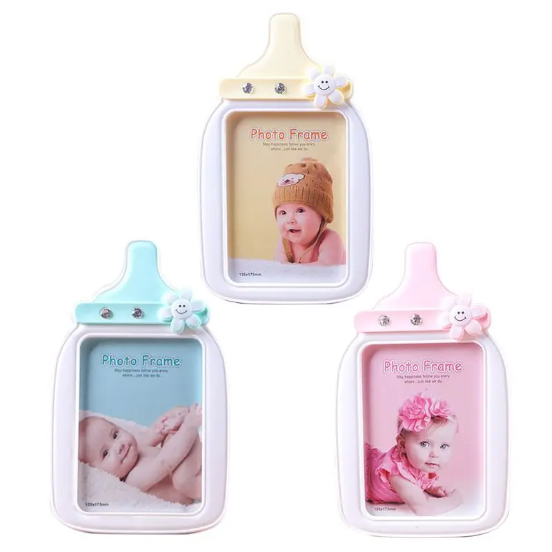 Creative Baby Cartoon Bottle Shape Photo Frame Kids Birthday Gift Picture Holder Desktop Ornaments Home Decoration
Creative Baby Cartoon Bottle Shape Photo Frame Kids Birthday Gift Picture Holder Desktop Ornaments Home Decoration