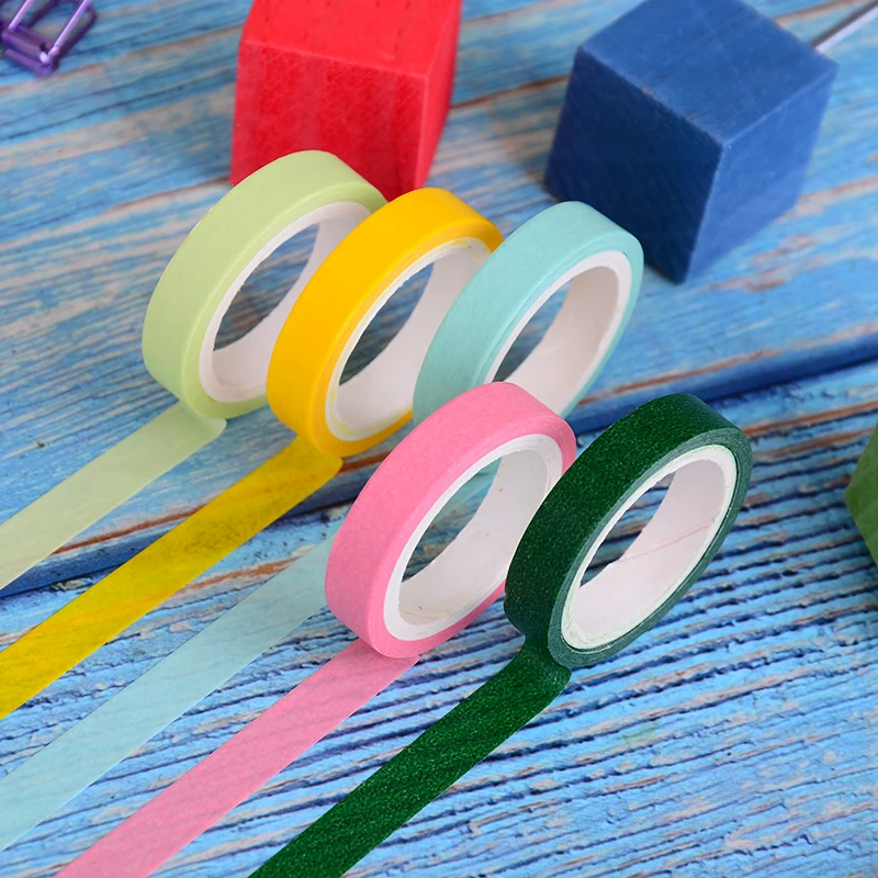 10pcs/box Rainbow Color Adhesive Sticker Paper Tape Masking Sticky DIY Scrapbooking Decoration Tape
10pcs/box Rainbow Color Adhesive Sticker Paper Tape Masking Sticky DIY Scrapbooking Decoration Tape