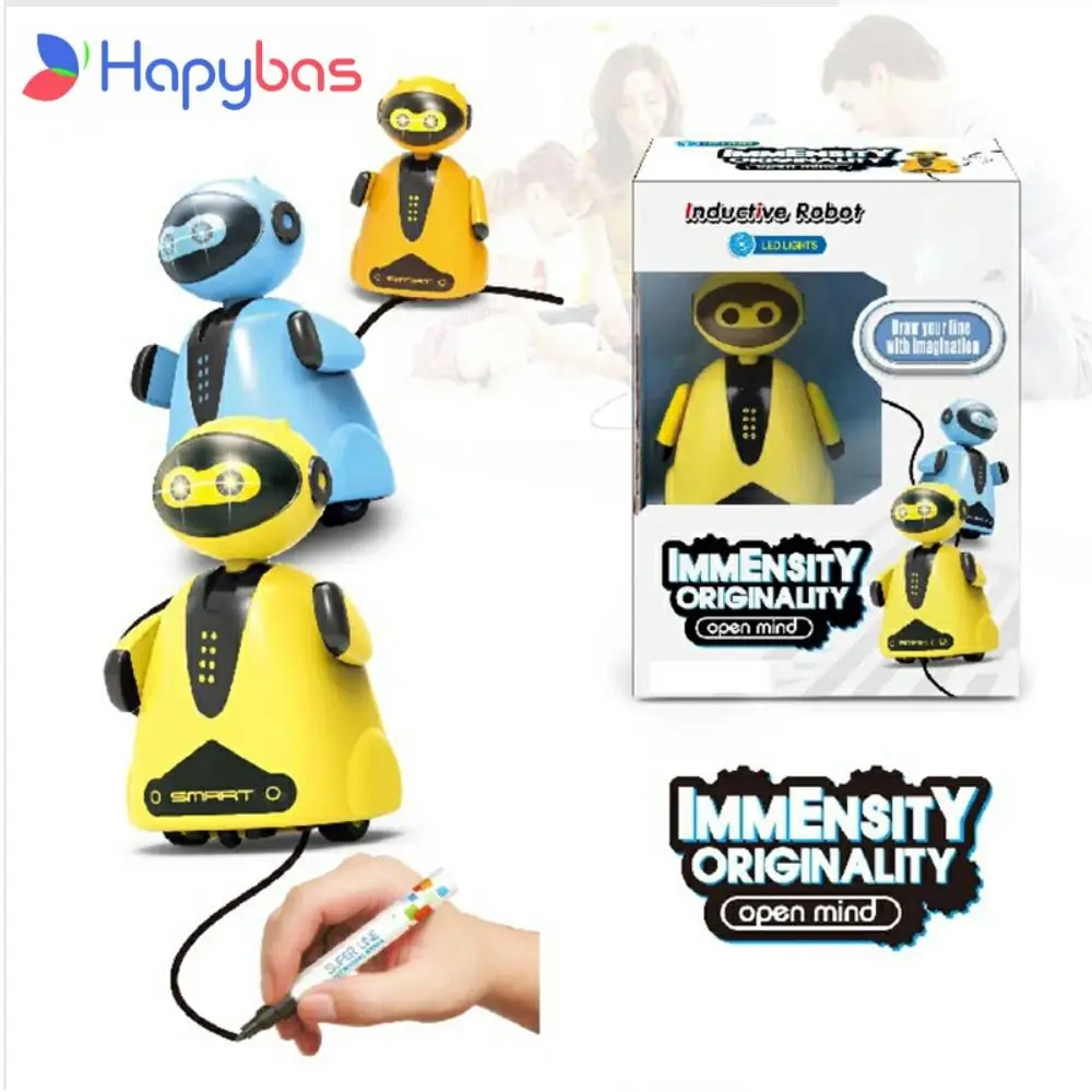 Creative Original Inductive electric robot Car Line Follower Magic Pen Toy Follow Any Line You Draw Xmas Gifts Educational toy
Creative Original Inductive electric robot Car Line Follower Magic Pen Toy Follow Any Line You Draw Xmas Gifts Educational toy