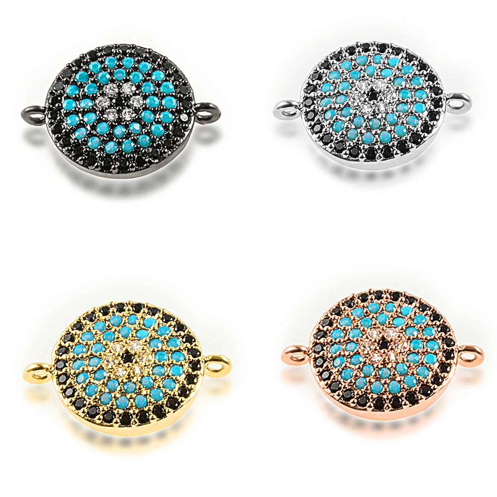 Классические женские и мужские аксессуары для браслетов, цветные медные соединители из циркона для изготовления ювелирных изделий DIY ручно...
Классические женские и мужские аксессуары для браслетов, цветные медные соединители из циркона для изготовления ювелирных изделий DIY ручно...