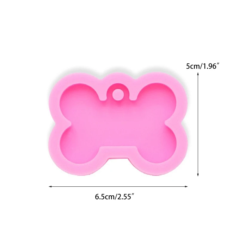 13MC Shiny Tag Label Dog Bone Keychain Casting Silicone Mold Crystal Epoxy Resin Mold DIY Crafts Jewelry Making Tools
13MC Shiny Tag Label Dog Bone Keychain Casting Silicone Mold Crystal Epoxy Resin Mold DIY Crafts Jewelry Making Tools