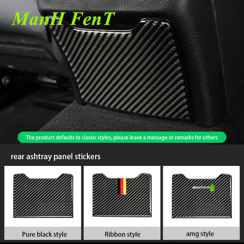 For Mercedes Benz W205 C200L GLC260 New C Class Rear Ashtray Panel Carbon Fiber Decoration 3D Sticker
For Mercedes Benz W205 C200L GLC260 New C Class Rear Ashtray Panel Carbon Fiber Decoration 3D Sticker