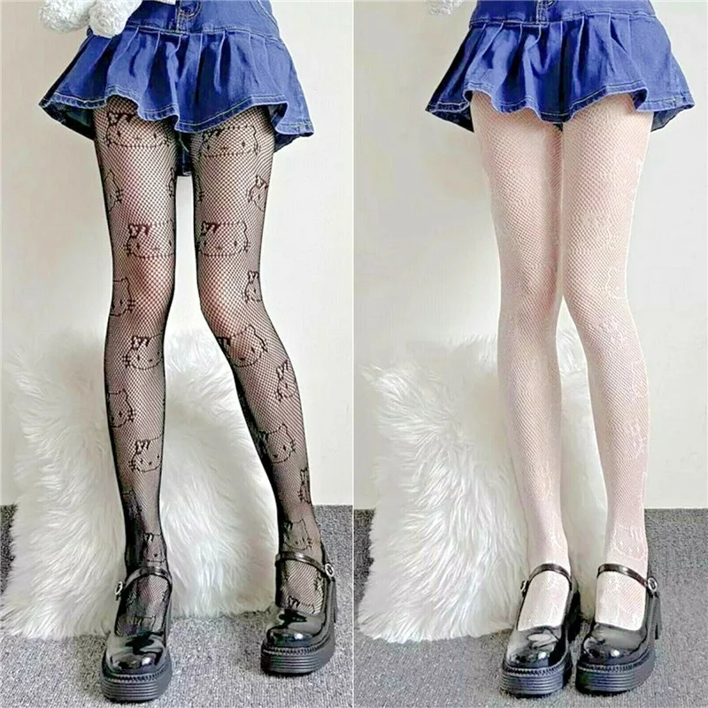 Sanrio Kuromi Hellow Kitty чулки тонкие черно-белые женские сексуальные чулки
Sanrio Kuromi Hellow Kitty чулки тонкие черно-белые женские сексуальные чулки