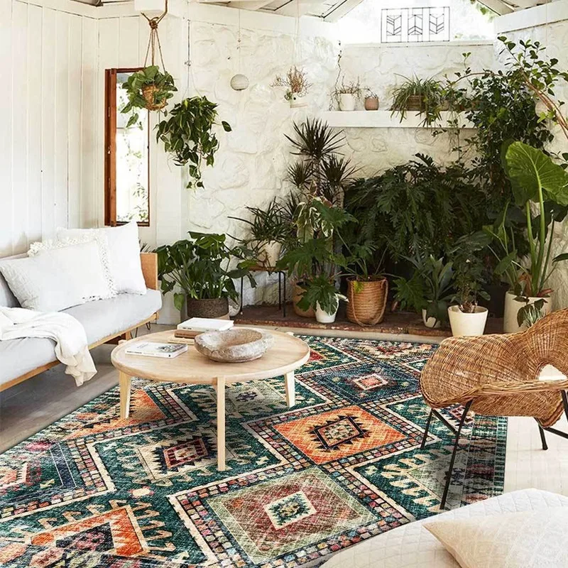 Vintage Persian carpet 120x160cm Living Room Anti-slip Area Rug Bohemian rugs for bedroom decor carpet tatami rug tribal rug
Vintage Persian carpet 120x160cm Living Room Anti-slip Area Rug Bohemian rugs for bedroom decor carpet tatami rug tribal rug