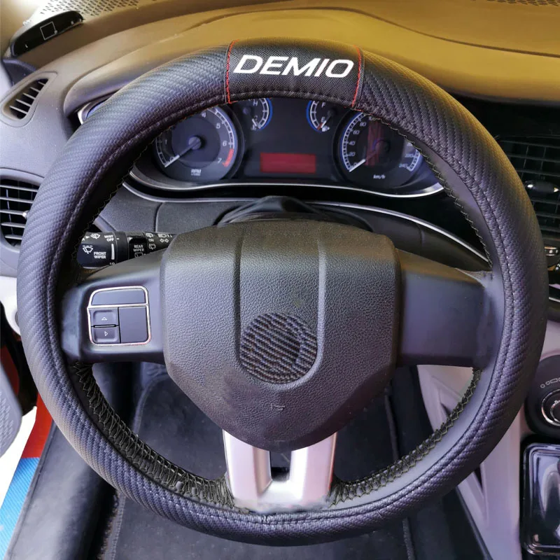Кожаные чехлы для рулевого колеса из углеродного волокна для Mazda Demio, чехол для рулевого колеса, аксессуары для интерьера автомобиля
Кожаные чехлы для рулевого колеса из углеродного волокна для Mazda Demio, чехол для рулевого колеса, аксессуары для интерьера автомобиля