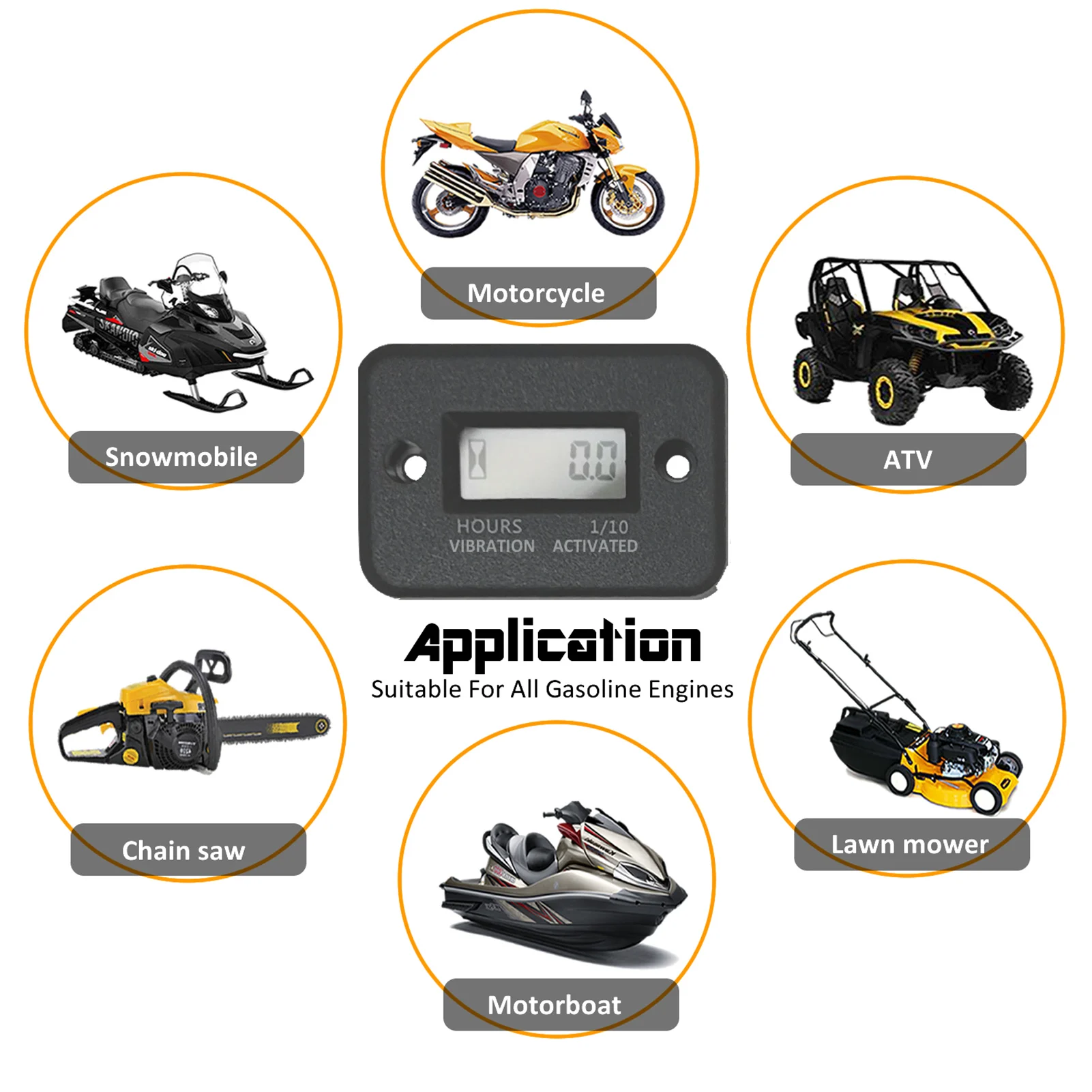 2021 Wireless Vibration Hour Meter Counter Motorcycle Meter LCD Digital Timer For Motorcycle Equipment Moto Accessories
2021 Wireless Vibration Hour Meter Counter Motorcycle Meter LCD Digital Timer For Motorcycle Equipment Moto Accessories