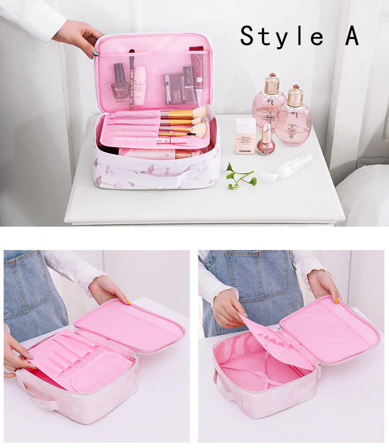 Thicken Oxford Multifunction Women Travel Storage Bag Toiletries Organize Cosmetic Bag Portable Waterproof MakeUp Case
Thicken Oxford Multifunction Women Travel Storage Bag Toiletries Organize Cosmetic Bag Portable Waterproof MakeUp Case