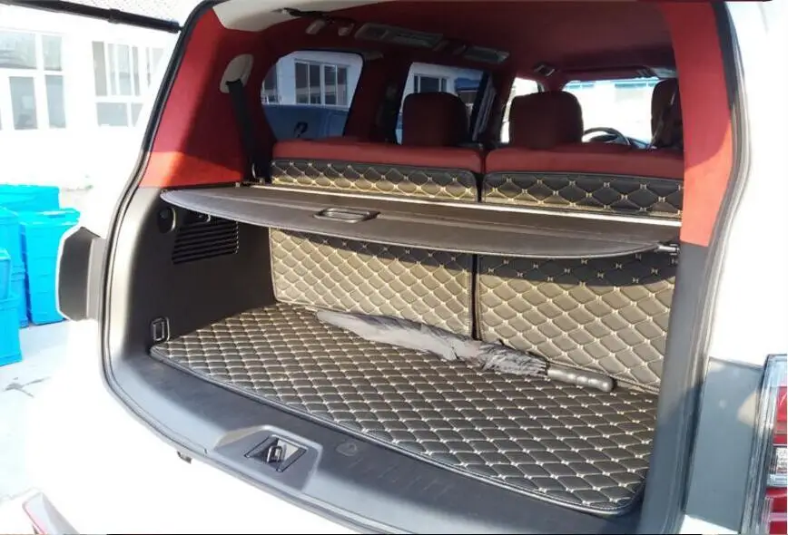High Qualit Car Rear Trunk Cargo Cover Security Shield Screen shade Fits For Nissan Patrol Y62 7Seat 2012-2018 (black, beige)
High Qualit Car Rear Trunk Cargo Cover Security Shield Screen shade Fits For Nissan Patrol Y62 7Seat 2012-2018 (black, beige)