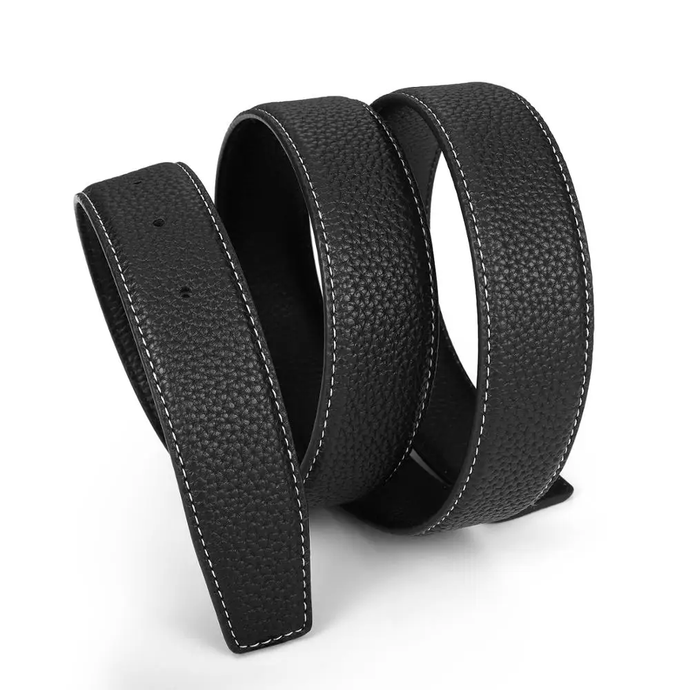Men's Luxury Business Casual Belt All-Match Black Lychee Pattern Top Layer Cowhide Belt 
Men's Luxury Business Casual Belt All-Match Black Lychee Pattern Top Layer Cowhide Belt