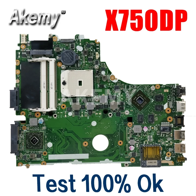 Amazoon K550D X750DP Laptop motherboard For Asus X750DP X550DP K550DP K550D X550D K550 X550 Test original mainboard
Amazoon K550D X750DP Laptop motherboard For Asus X750DP X550DP K550DP K550D X550D K550 X550 Test original mainboard