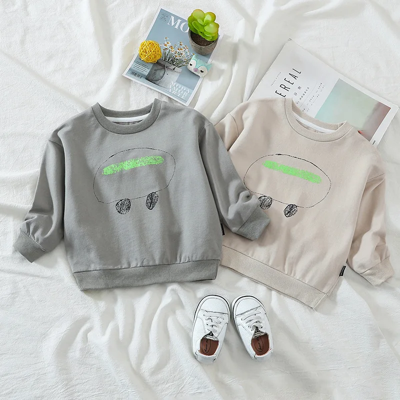 New Spring Autumn Children Sweatshirts Korean Style Unisex Kids Casual Pullovers Tops Cartoon Boys Hoodies QZ266
New Spring Autumn Children Sweatshirts Korean Style Unisex Kids Casual Pullovers Tops Cartoon Boys Hoodies QZ266