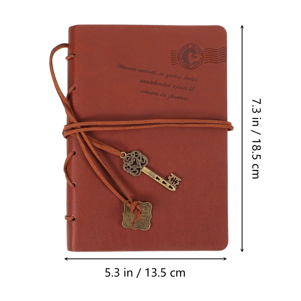 1pc Vintage Leather Diary Book Planning Writing Notebook Student Stationery
1pc Vintage Leather Diary Book Planning Writing Notebook Student Stationery