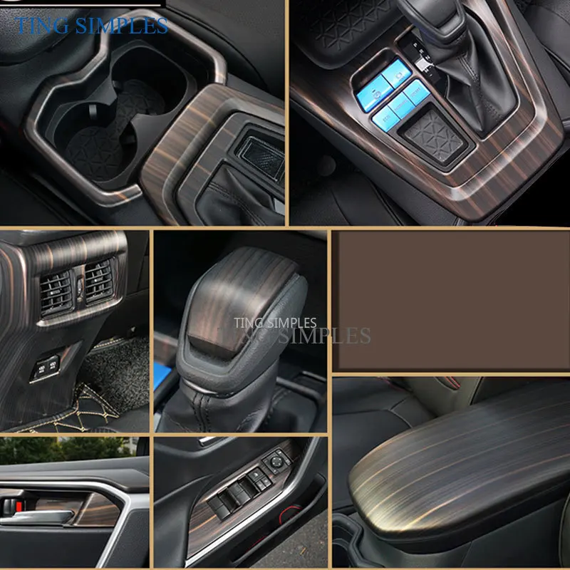 Комплект для ремонта под дерево салона автомобиля TOYOTA RAV4 XA50 2019 2020 | Автомобили и