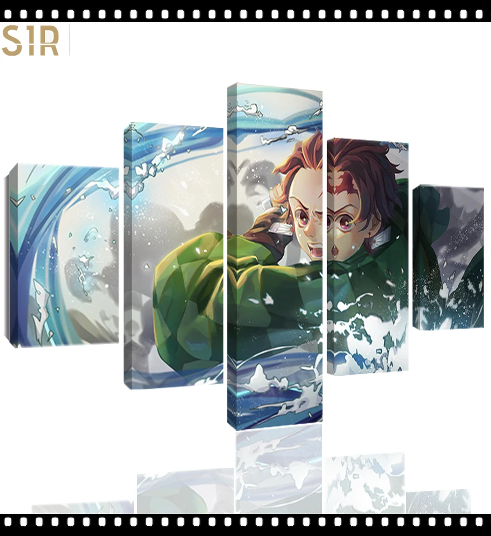 Настенное искусство Kimetsu No Yaiba, 5 шт., Картина на холсте, плакат, картины, домашний декор, гостиная, HD Печатный игровой плакат, аниме настенное и...
Настенное искусство Kimetsu No Yaiba, 5 шт., Картина на холсте, плакат, картины, домашний декор, гостиная, HD Печатный игровой плакат, аниме настенное и...