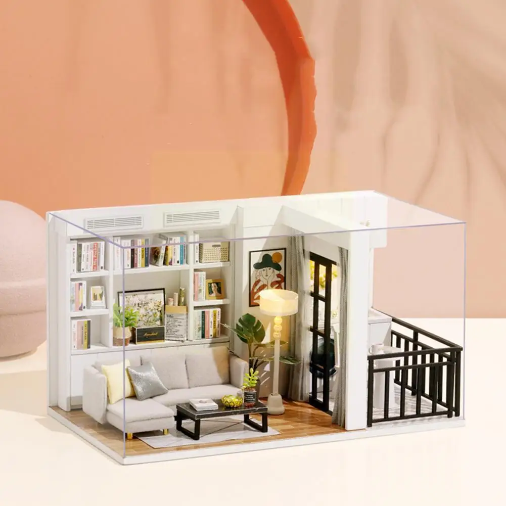 3d Handmade Model Dollhouse Wooden Modern Living Room Model Miniature Diy Dollhouse Girl Princess House Handmade Toys G4z4
3d Handmade Model Dollhouse Wooden Modern Living Room Model Miniature Diy Dollhouse Girl Princess House Handmade Toys G4z4