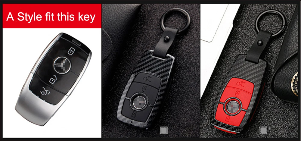ABS Car 2 Button Remote Key Cover Case Holder Protect Keychain Keyring Keycase for Mercedes-Benz S-Class Key Chain Key Ring
ABS Car 2 Button Remote Key Cover Case Holder Protect Keychain Keyring Keycase for Mercedes-Benz S-Class Key Chain Key Ring