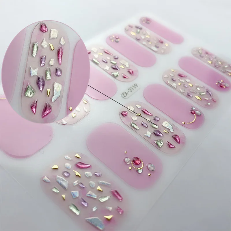 14pcs New 3D Diamond Nail Stickers Waterproof Artificial Nail Stickers Decals Set Removable Easy Wear Nail Decoration
14pcs New 3D Diamond Nail Stickers Waterproof Artificial Nail Stickers Decals Set Removable Easy Wear Nail Decoration