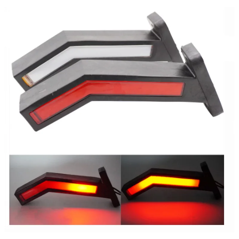 2Pcs Waterproof LED Side Marker Light Contour Marker Truck Light LED Light Trailer Side Marker Light 12-24V
2Pcs Waterproof LED Side Marker Light Contour Marker Truck Light LED Light Trailer Side Marker Light 12-24V
