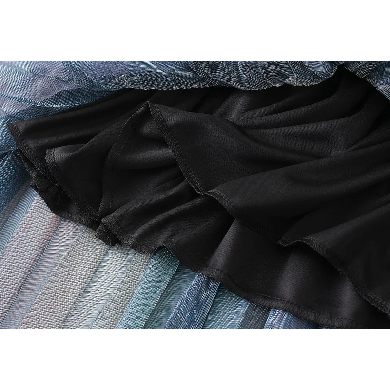 TIGENA Fashion Long Pleated Tulle Skirt Women 2021 Summer Korean Aesthetic Gradient Mesh A Line High Waist Maxi Skirt Female
TIGENA Fashion Long Pleated Tulle Skirt Women 2021 Summer Korean Aesthetic Gradient Mesh A Line High Waist Maxi Skirt Female