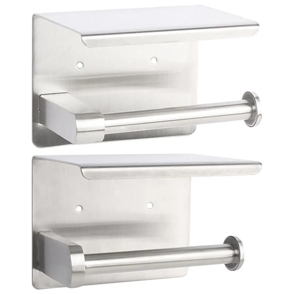 Paper Roll Holder Stainless Steel Self Adhesive Storage Wall Mount Saving Space Rustproof Tissue Dispenser for Kitchen Bathroom
Paper Roll Holder Stainless Steel Self Adhesive Storage Wall Mount Saving Space Rustproof Tissue Dispenser for Kitchen Bathroom