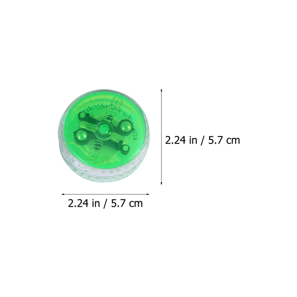 6Pcs LED Light Yo-Yo Luminous Yo-Yo Plastic Yo-Yo for Children 
6Pcs LED Light Yo-Yo Luminous Yo-Yo Plastic Yo-Yo for Children
