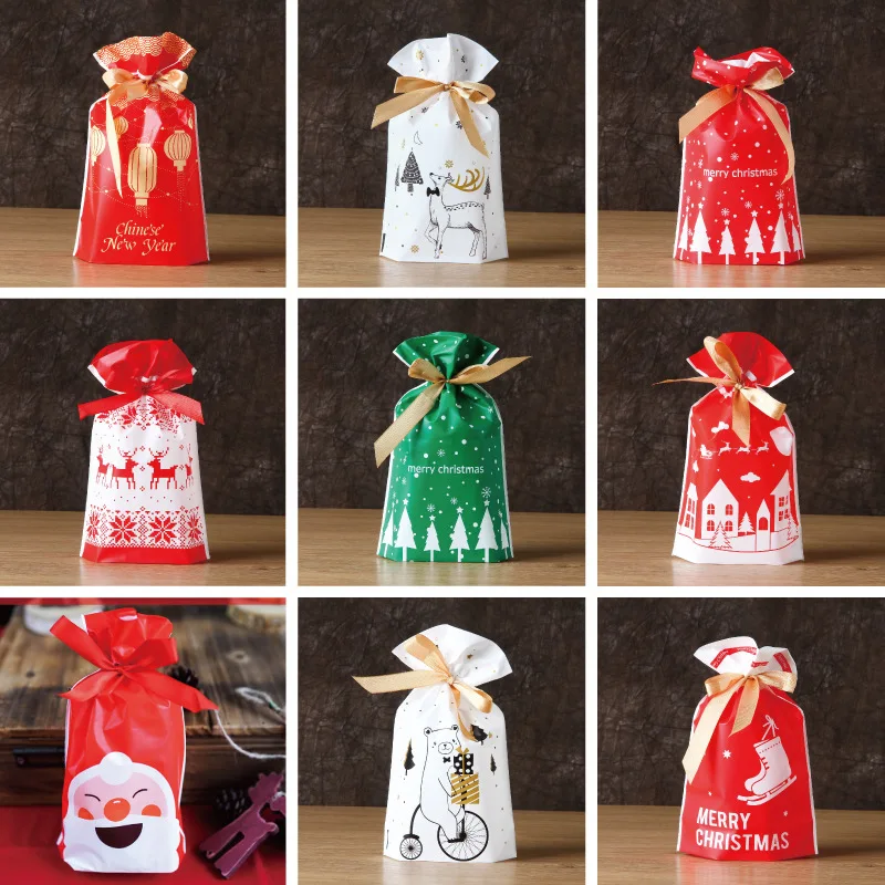 25x Santa Sacks Bowknot Drawstring Wrap Christmas Plastic Gift Bag Party New Year Holiday DIY Home Decorations 2021 Presents
25x Santa Sacks Bowknot Drawstring Wrap Christmas Plastic Gift Bag Party New Year Holiday DIY Home Decorations 2021 Presents