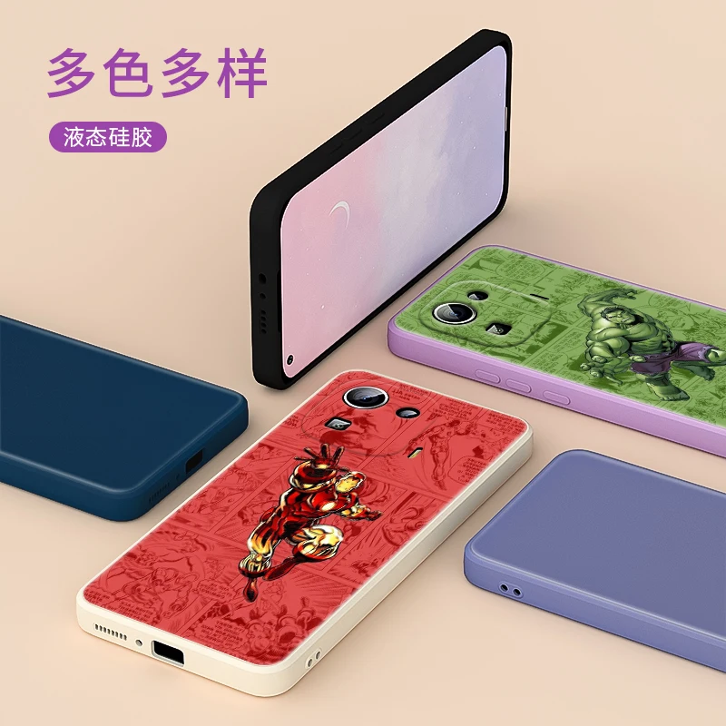 Spiderman Captain Marvel For Xiaomi 11 Ultra 11T 10T 10 9SE 8SE CC9 A3 Pro Youth 5G Liquid Silicone Soft Cover Phone Case
Spiderman Captain Marvel For Xiaomi 11 Ultra 11T 10T 10 9SE 8SE CC9 A3 Pro Youth 5G Liquid Silicone Soft Cover Phone Case