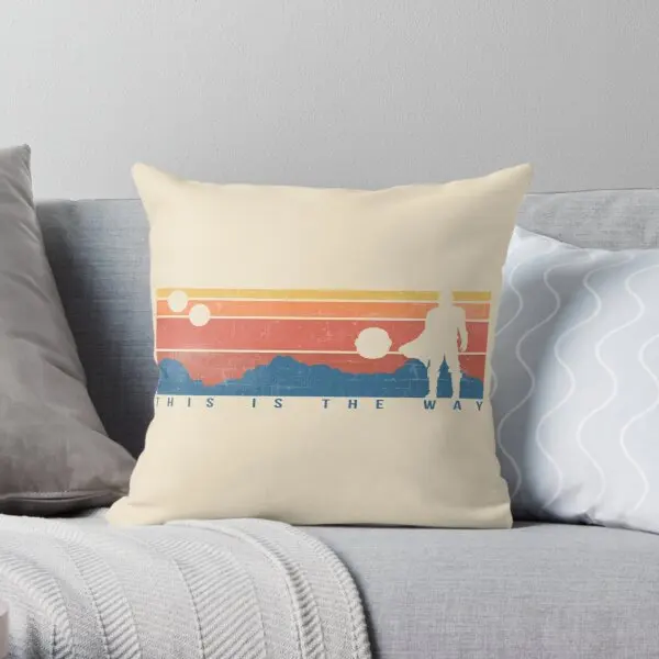 This is the Way Retro ative Throw Pillow Cover Print Pillow Case Waist Cushion Cover Pillows NOT Included
This is the Way Retro ative Throw Pillow Cover Print Pillow Case Waist Cushion Cover Pillows NOT Included