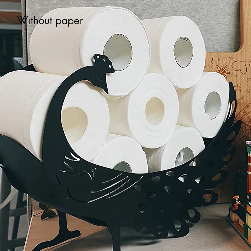 Toilet Paper Holder Stand Black Metal Bathroom Tissue Storage Wall Mounted Standing Shelf 8 Rolls Toilet Paper Shelves
Toilet Paper Holder Stand Black Metal Bathroom Tissue Storage Wall Mounted Standing Shelf 8 Rolls Toilet Paper Shelves