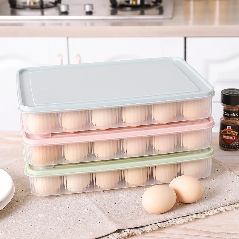 Household Egg Storage Box Drawer-Type Refrigerator Storage Box Plastic Transparent Dumpling Box Double Layer Egg Tray
Household Egg Storage Box Drawer-Type Refrigerator Storage Box Plastic Transparent Dumpling Box Double Layer Egg Tray