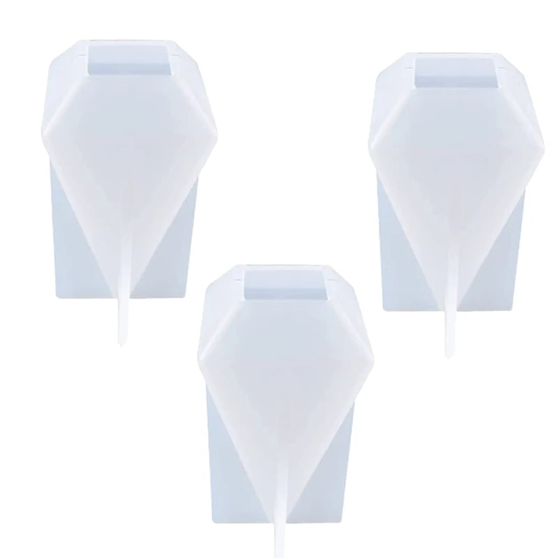 3PCS Ring Cone Resin Mold Pyramid Silicone Candle Molds For Resin Casting Soap Candle Jewelry DIY Crafting Projects
3PCS Ring Cone Resin Mold Pyramid Silicone Candle Molds For Resin Casting Soap Candle Jewelry DIY Crafting Projects