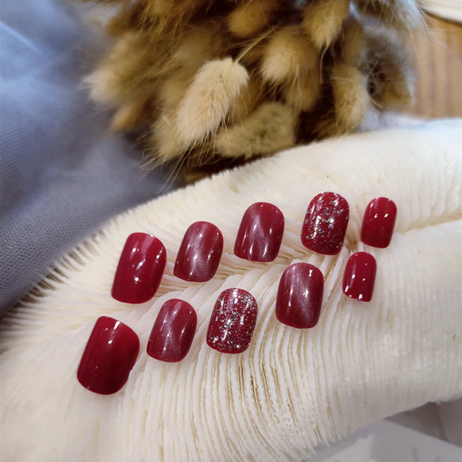 2019 24Pcs Mysterious Cat Eye Nail Patch Wearable Detachable Waterproof False Nails Nail Art Supplies 
2019 24Pcs Mysterious Cat Eye Nail Patch Wearable Detachable Waterproof False Nails Nail Art Supplies