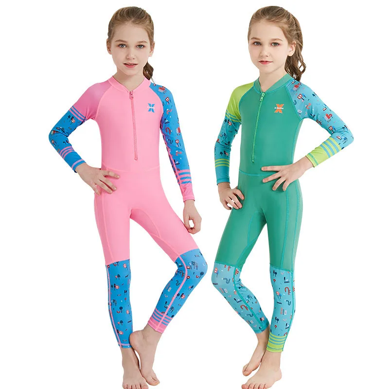 New Children's Wetsuit Outdoor Sun Protection One-Piece Swimsuit Quick Dry Long Sleeve Rashguard For Boys And GirlsLS-18822
New Children's Wetsuit Outdoor Sun Protection One-Piece Swimsuit Quick Dry Long Sleeve Rashguard For Boys And GirlsLS-18822