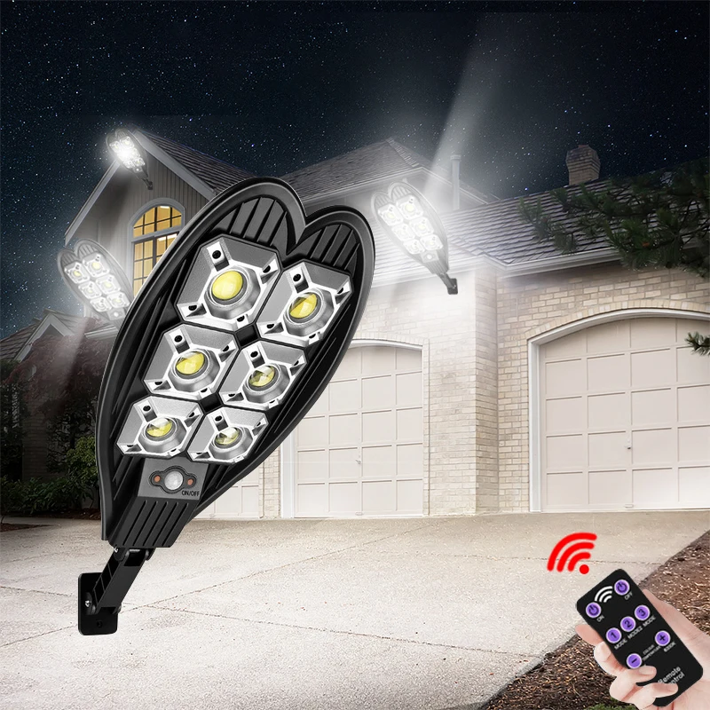 160/90/60/30COB Solar LED Street Light LED Smart Remote ControlPIR Motion Sensor Light Garden Decoration Solar Powered Wall Lamp
160/90/60/30COB Solar LED Street Light LED Smart Remote ControlPIR Motion Sensor Light Garden Decoration Solar Powered Wall Lamp
