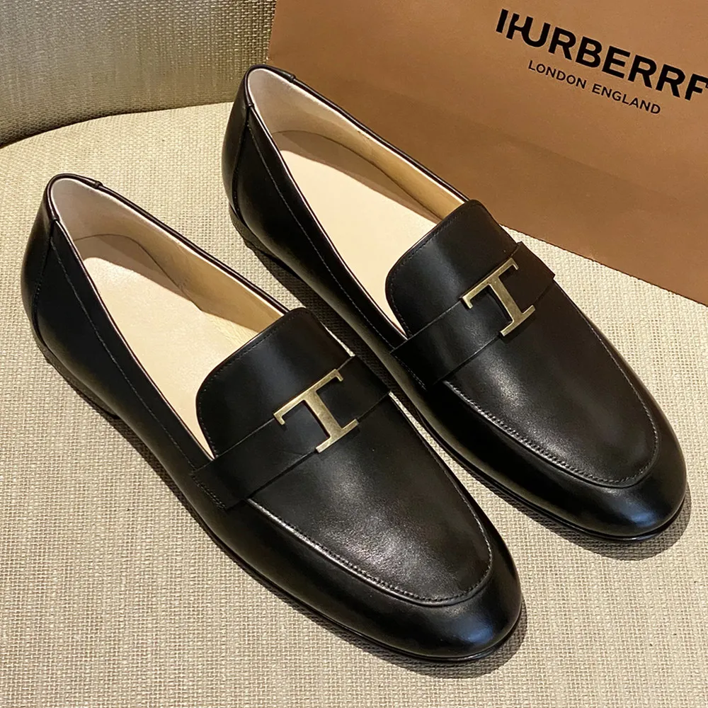 Women's genuine leather metal buckle slip-on flats loafers leisure soft comfortable round toe casual moccasins daily shoes women
Women's genuine leather metal buckle slip-on flats loafers leisure soft comfortable round toe casual moccasins daily shoes women