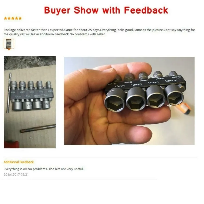 14Pcs 5-12mm Hexagon Nut Driver Drill Bit Socket Screwdriver Wrench Set Drill Bit Adapter For Electric Screwdriver Handle Tools
14Pcs 5-12mm Hexagon Nut Driver Drill Bit Socket Screwdriver Wrench Set Drill Bit Adapter For Electric Screwdriver Handle Tools