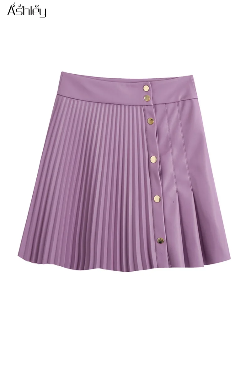 Ashley High Waist PU Sexy Skirt New Fashion Women's Wear Leather Autumn Winter Skirt A-line Pleated Black Sashes Skirts
Ashley High Waist PU Sexy Skirt New Fashion Women's Wear Leather Autumn Winter Skirt A-line Pleated Black Sashes Skirts