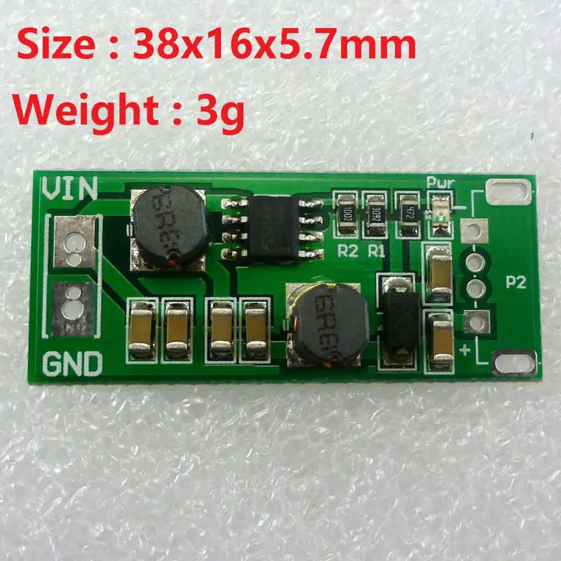 DD1205UA*2 2pcs 1-6V to 5V buck boost DC DC converter Voltage Board for portable Solar Charger
DD1205UA*2 2pcs 1-6V to 5V buck boost DC DC converter Voltage Board for portable Solar Charger
