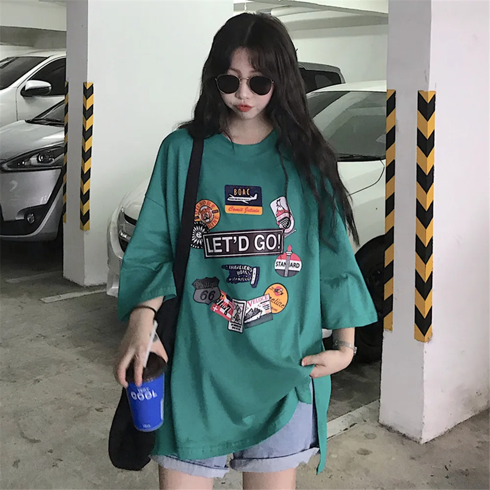 2021 summer new foreign trade Korean version medium length women's T-shirt yuan Sufeng ins short sleeve female student top
2021 summer new foreign trade Korean version medium length women's T-shirt yuan Sufeng ins short sleeve female student top