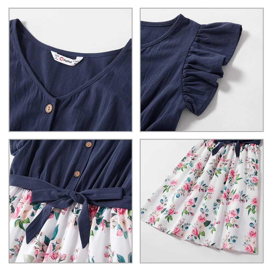 Summer Mother Daughter Macthing Dresses Family Set Flower Mom Mum Baby Mommy and Me Clothes Fashion Women Girls Cotton Dress
Summer Mother Daughter Macthing Dresses Family Set Flower Mom Mum Baby Mommy and Me Clothes Fashion Women Girls Cotton Dress