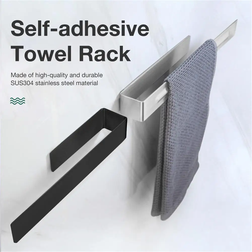 Hand Towel Ring Towel Bar Stainless Steel Brushed Square SUS 304 Brushed Bathroom Self Adhesive Wall Mounted Rack Contemporary
Hand Towel Ring Towel Bar Stainless Steel Brushed Square SUS 304 Brushed Bathroom Self Adhesive Wall Mounted Rack Contemporary