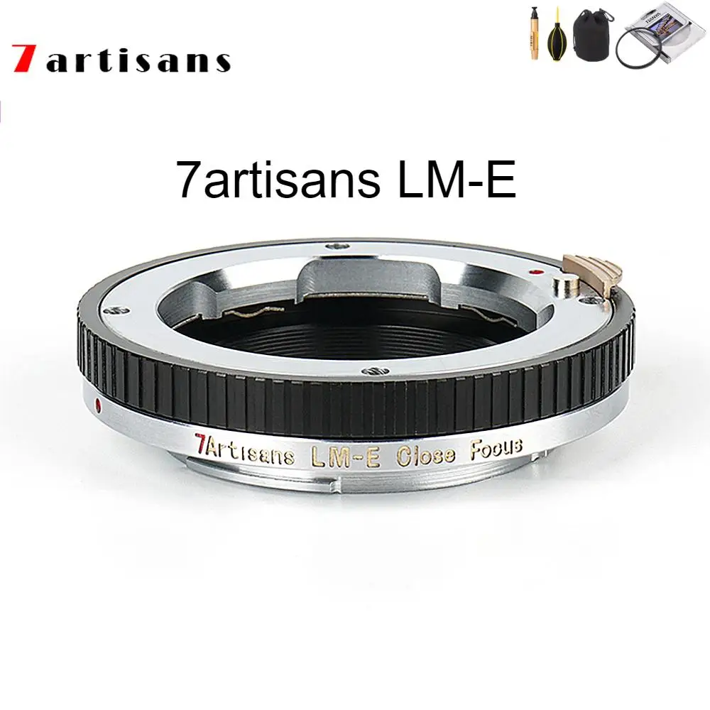 7Artisans Lens Adapter Lm-E Close Focus for Leica M To Sony E Adapter Ring Close-Up Macro A7R4/r3/m3/a7Nex Macro Ring
7Artisans Lens Adapter Lm-E Close Focus for Leica M To Sony E Adapter Ring Close-Up Macro A7R4/r3/m3/a7Nex Macro Ring