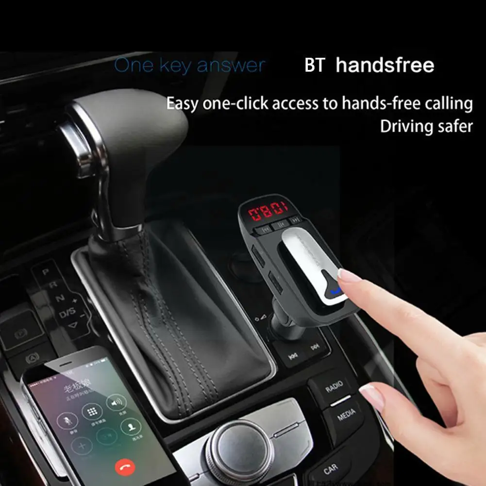Беспроводной автомобильный Fm-трансмиттер с Bluetooth, поддержка автомобильной карты, зарядное устройство, двойной mp3-плеер, Usb Fm/tf S3t2
Беспроводной автомобильный Fm-трансмиттер с Bluetooth, поддержка автомобильной карты, зарядное устройство, двойной mp3-плеер, Usb Fm/tf S3t2