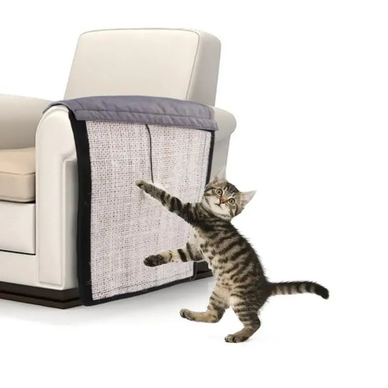 Pet Cat Scratching Post Board Cats Scratch Mat Sofa Sisal Pad Furniture Protector Scratcher with Fluffy Balls
Pet Cat Scratching Post Board Cats Scratch Mat Sofa Sisal Pad Furniture Protector Scratcher with Fluffy Balls