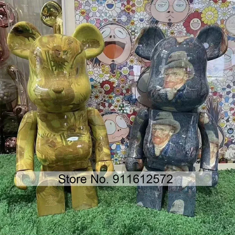 Hot & Van Gogh Sunflower&Self-Portrait Brick Bear Decoration Toys 28cm PVC Vinyl Ornaments Dolls Collectible Models Toy
Hot & Van Gogh Sunflower&Self-Portrait Brick Bear Decoration Toys 28cm PVC Vinyl Ornaments Dolls Collectible Models Toy