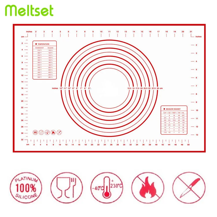 60*40cm Silicone Baking Mat Non Stick Rolling Dough Mat for Cookie Macaron Baking Mats Sheet Bakeware Liners Pad
60*40cm Silicone Baking Mat Non Stick Rolling Dough Mat for Cookie Macaron Baking Mats Sheet Bakeware Liners Pad