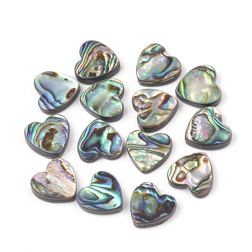 10pcs Natural Heart Abalone Shell Beads Colorful for DIY Bracelets Necklaces Earrings Jewelry Making Valentine's Day Gifts
10pcs Natural Heart Abalone Shell Beads Colorful for DIY Bracelets Necklaces Earrings Jewelry Making Valentine's Day Gifts