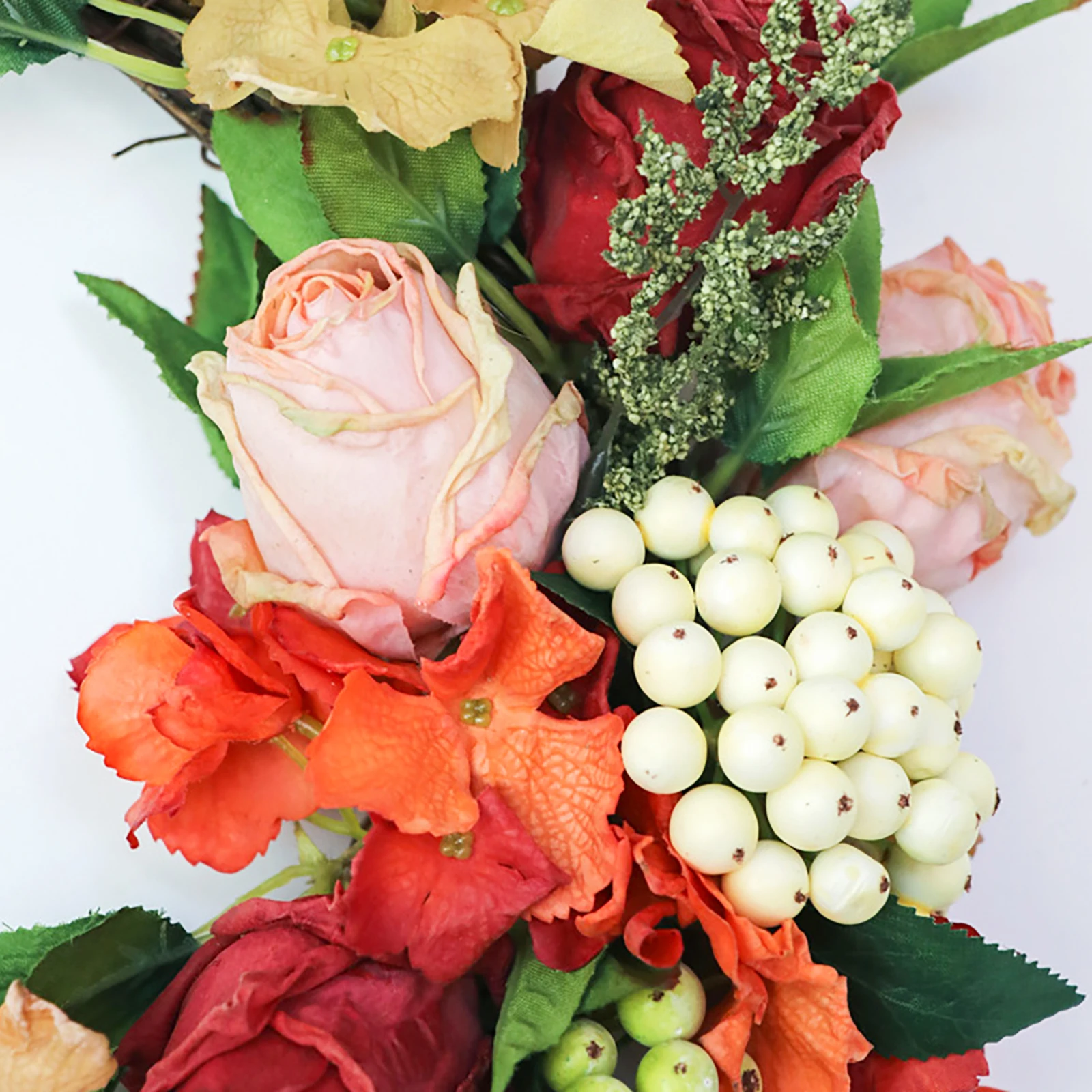Diy Fake Flowers DIY Flower Flower Wreath Hydrangea Wreath Fake Flower Rustic Wreath 40cm Wreath Window Decoration Spring Wreath
Diy Fake Flowers DIY Flower Flower Wreath Hydrangea Wreath Fake Flower Rustic Wreath 40cm Wreath Window Decoration Spring Wreath