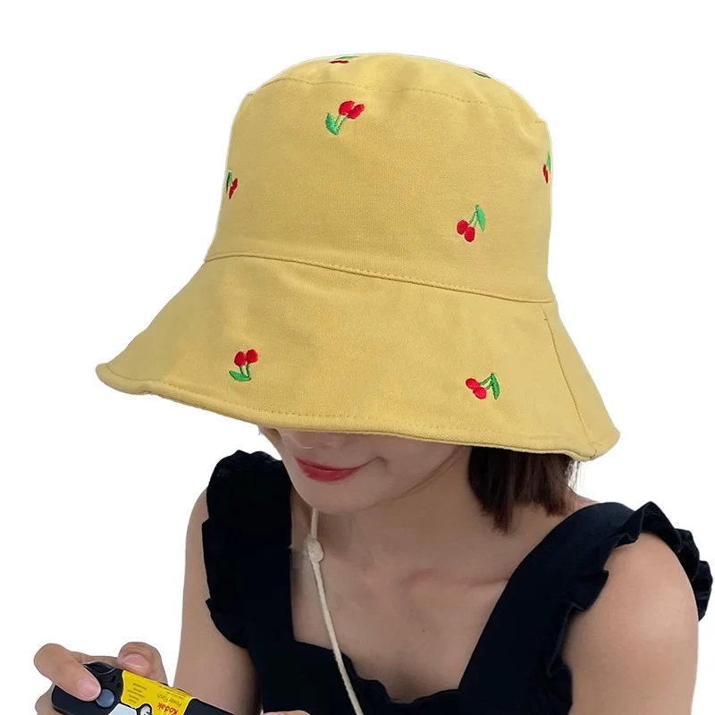 Fisherman hat female summer Korean version Japanese basin hat girl little cherry show face small sun hat bonnets bucket hat
Fisherman hat female summer Korean version Japanese basin hat girl little cherry show face small sun hat bonnets bucket hat